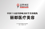 中国十大最具影响力医学美容机构